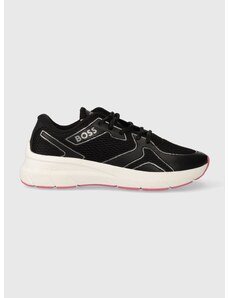 Sneakers boty BOSS Owen černá barva, 50499442