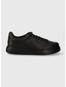 Kožené sneakers boty Camper Runner K21 černá barva, K100841.015