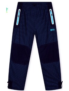KUGO-Kalhoty zateplené Sport Kostka Modročerné