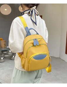 Dámský žlutý stylový batoh