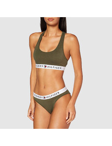 Bralette podprsenka UW0UW02037 RBN khaki - Tommy Hilfiger