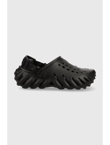 Pantofle Crocs Echo Clog černá barva, 207937