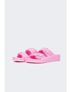 DEFACTO Girl Eva Double Band Buckled Slippers