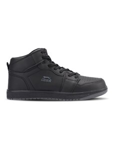 Slazenger Dámské Labor High Sneaker Boty Černá / Černá