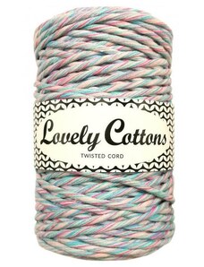 Macrame Lovely Cottons 3 mm - pastel mix