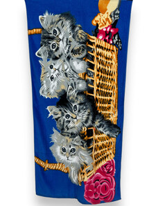 Fashion Plážové osušky kočky 100x150cm