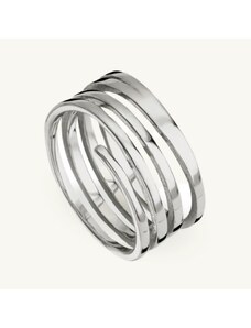 SilveAmo Stříbrný prsten Stylový - průměr 16