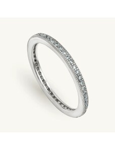 SilveAmo Stříbrný prsten Zářivý prstenec 52-mm
