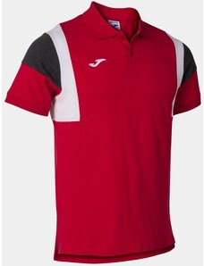 Sportovní triko Joma Sleeve Polo Red