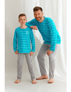 Chlapecké pyžamo 2622 Harry turquoise - TARO