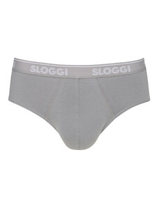 Slipy sloggi men GO ABC Midi 2P - ŠEDÉ - STONE GREY - SLOGGI