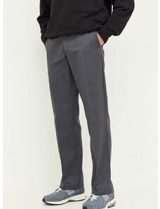 Kalhoty Dickies 874 pánské, šedá barva, jednoduché
