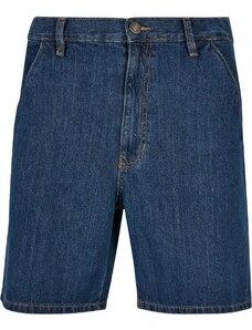 URBAN CLASSICS Organic Denim Bermuda Shorts - mid indigo washed