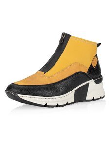 Dámská kotníková obuv RIEKER N6352-68 žlutá