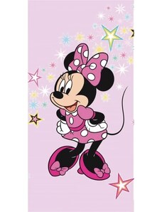 SVĚTLE RŮŽOVÁ PLÁŽOVÁ OSUŠKA DISNEY MINNIE MOUSE