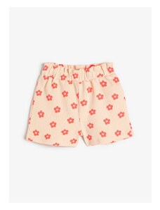 Koton Elastic Waist Normal Baby Pink Shorts 3smg40046ak