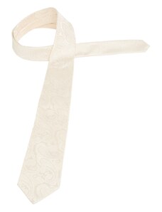 Společenská hedvábná kravata Eterna - smetanová