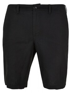 URBAN CLASSICS Cotton Linen Shorts - black
