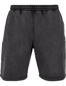 URBAN CLASSICS Heavy Sand Washed Sweat Shorts - black