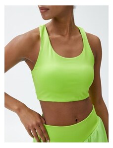 Koton Sports Bra Non-wired Padded Window Detailed