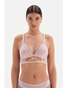 Dagi Soft Bralette with Pink Accessory Detail
