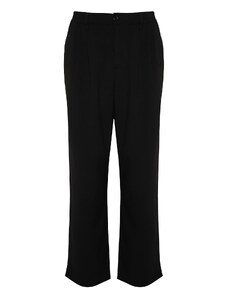 Trendyol Black Wide Leg Fabric Pants