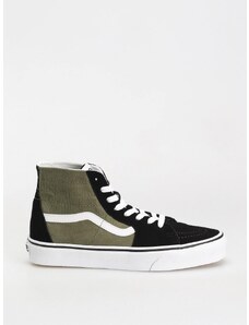 Vans Sk8 Hi Tapered (mini cord green)černá