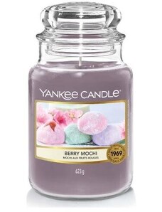 Yankee Candle vonná svíčka Classic ve skle velká Berry Mochi 623 g