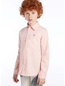 Dětská košile Guess růžová barva