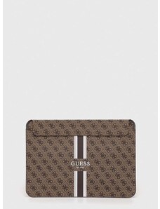 Obal na notebook Guess Sleeve 14" hnědá barva