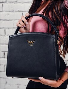 Elegantní kabelka s logem výrobce Vuch P10131 černá , vel.