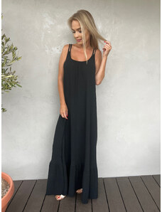 Fashion Lounge Mušelínové šaty Monic černé