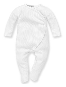 Pinokio Lovely Day White Wrapped Overall LS White Stripe