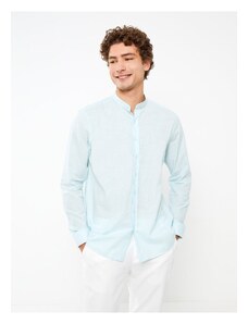 LC Waikiki Men's Regular Fit Long Sleeve Poplin Shirt.