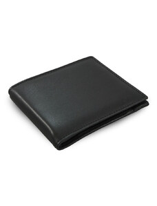 Černá pánská kožená peněženka bez kapsy na mince Chasen