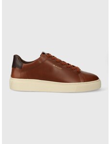 Kožené sneakers boty Gant Mc Julien hnědá barva, 27631219.G417