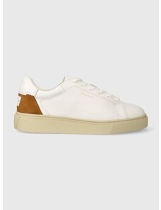 Kožené sneakers boty Gant Julice bílá barva, 27531173.G245