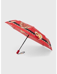 Deštník Moschino červená barva, 8951 OPENCLOSEA