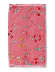 Pip Studio Les Fleurs froté ručník 30x50cm, růžový