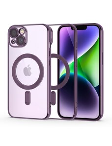 Ochranný kryt pro iPhone 14 - Tech-Protect, Magshine MagSafe Violet