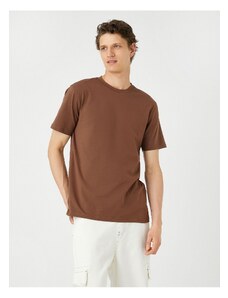 Koton Basic T-Shirt Short Sleeve Crew Neck Slim Fit