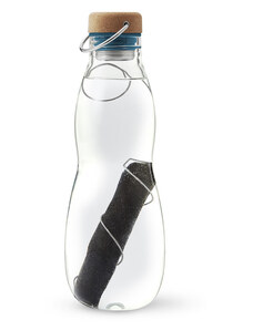Black + Blum Skleněná láhev na vodu s aktivním uhlím 650ml