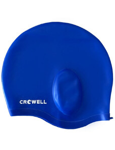 Plavecká čepice Crowell Ear Bora v modré barvě.1
