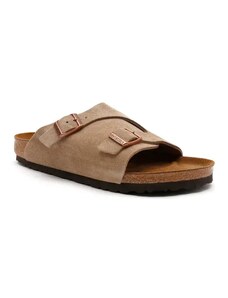 Birkenstock Kůžoné pantofle Zürich VL Taupe