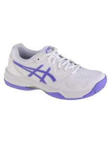 Dámské boty na tenis Asics Gel-Dedicate 7 na antuku bílé