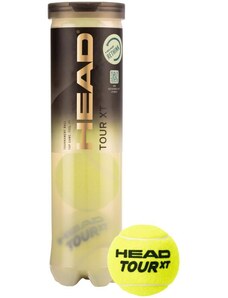 Tenisové míče HEAD Tour Xt žluté 4 Ks