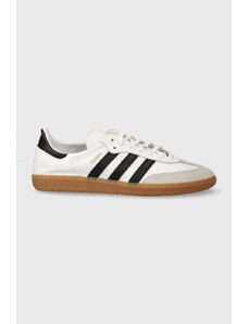 Kožené sneakers boty adidas Originals Samba Decon bílá barva, IF0642