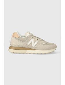 Sneakers boty New Balance U574LGDW šedá barva