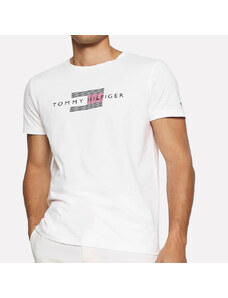 Pánské bílé triko Tommy Hilfiger 23117