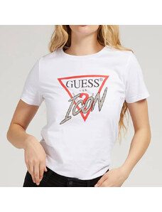 Dámské bílé triko Guess 25951